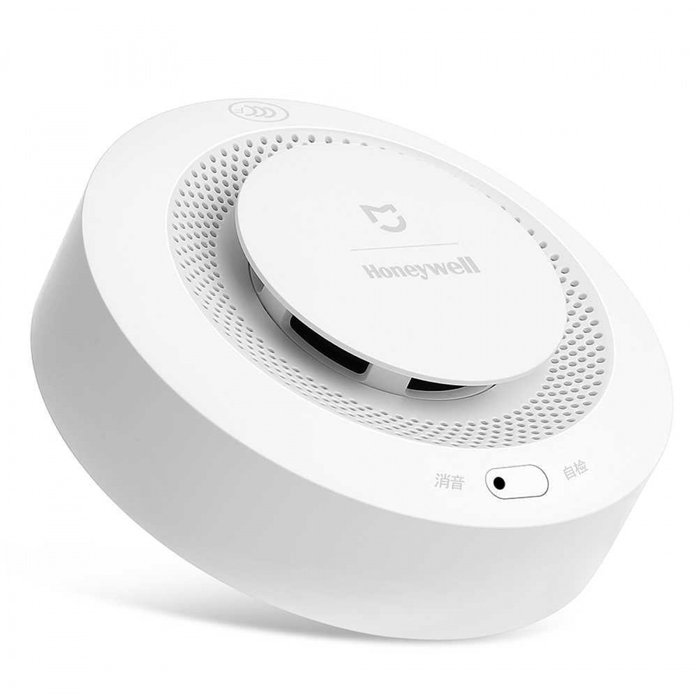 Купить Датчик дыма Xiaomi Mijia Honeywell Smoke Detector в Новосибирске.  Лучшая цена на Датчик дыма Xiaomi Mijia Honeywell Smoke Detector